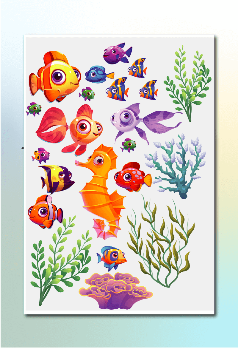 Theme Frosted Window Stickers - Image 2