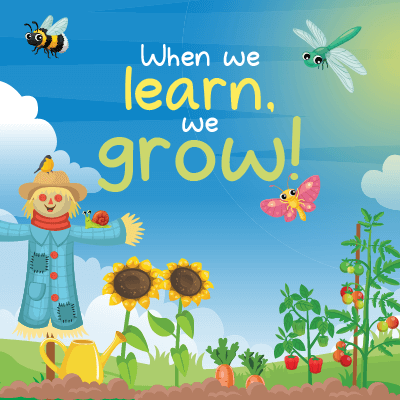 When we learn we grow