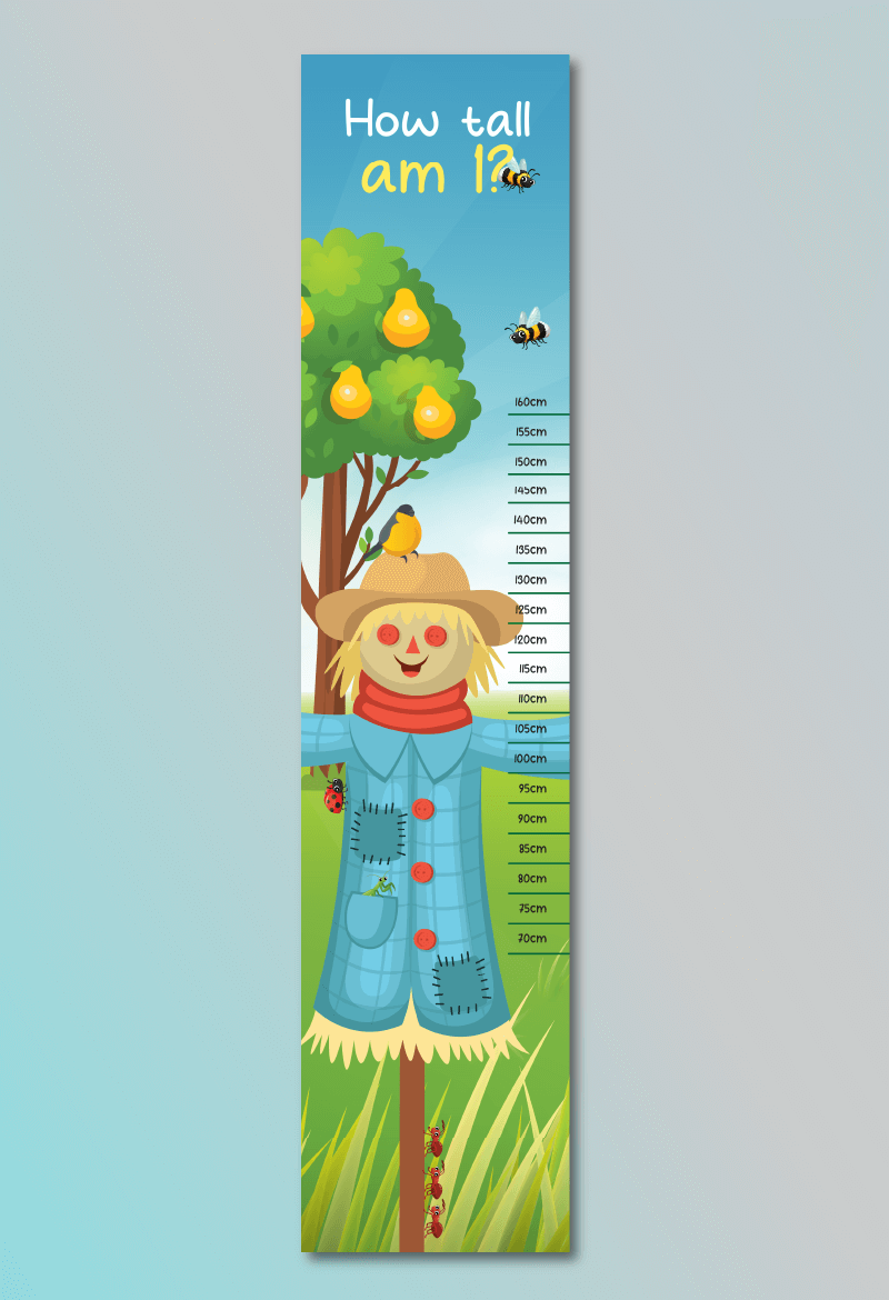 Height Measuring Chart