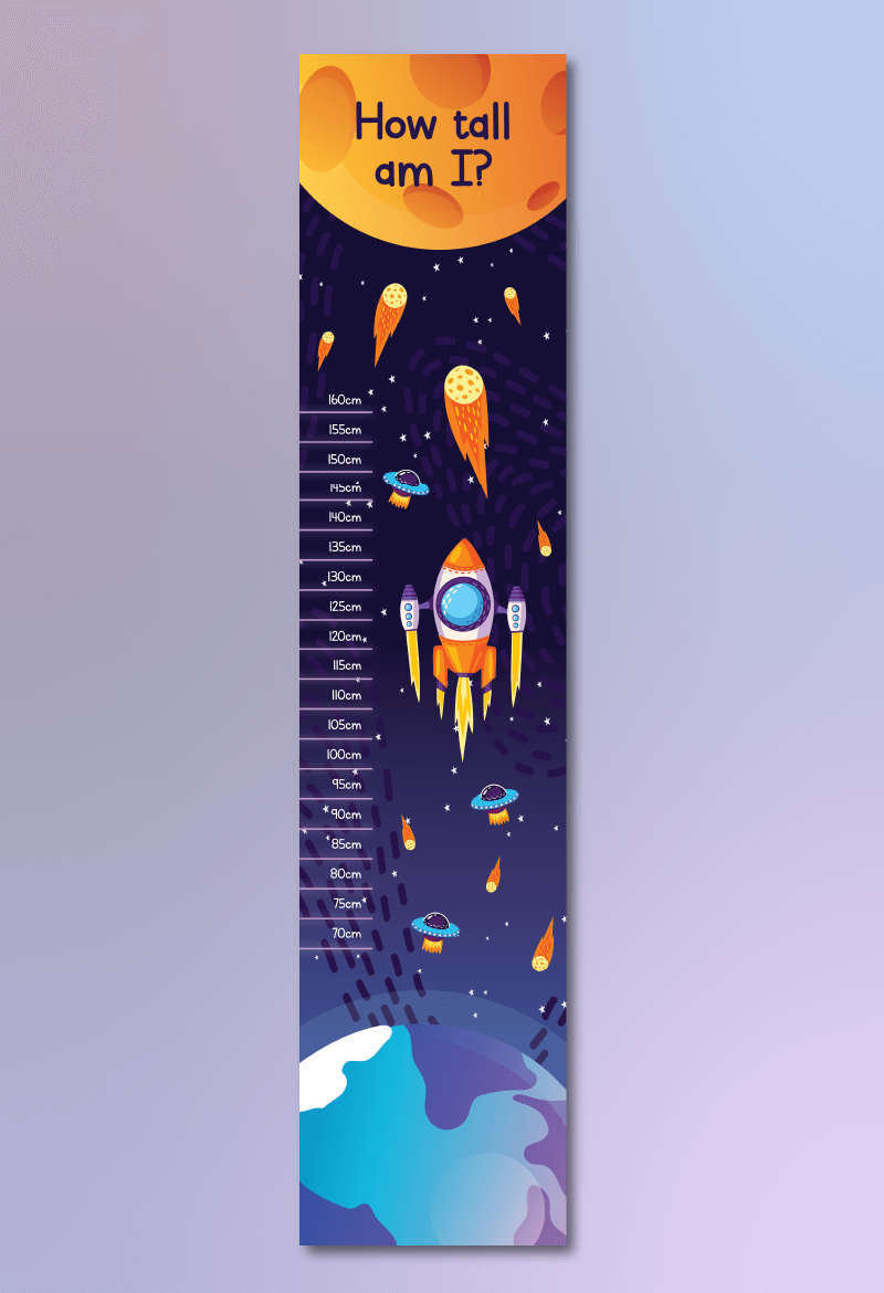 Height Measuring Chart