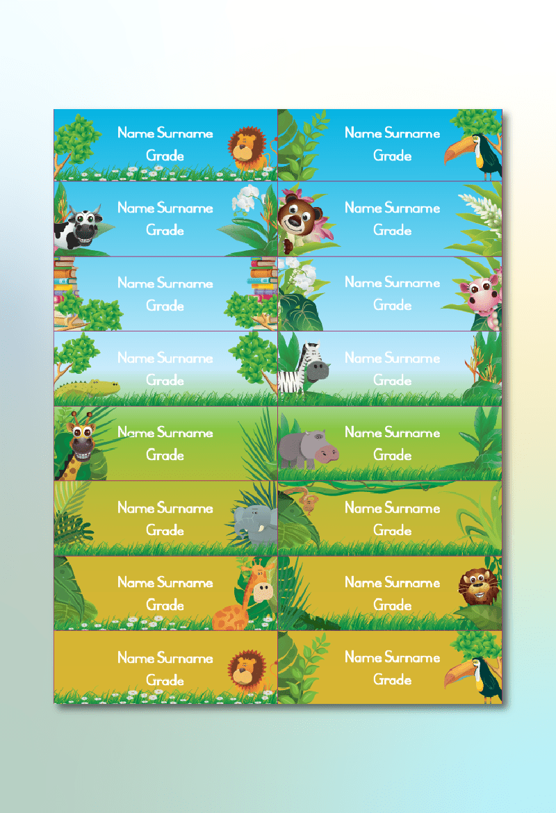 Personalised Stickers